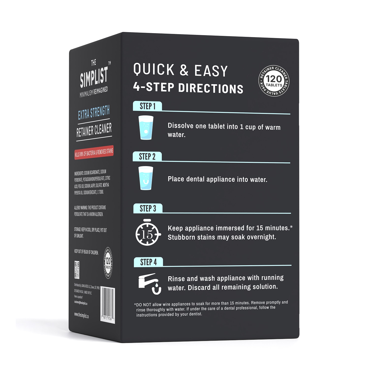 Retainer cleanser tablets 2